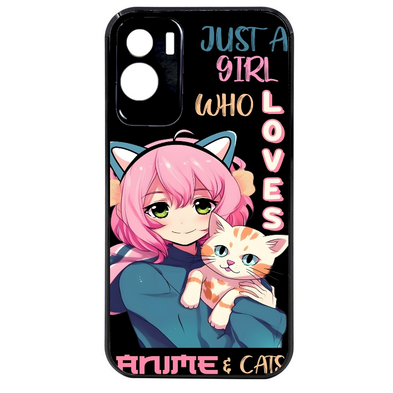 Coque noire taperso pour Honor 70 LITE 90 et LITE avec motif anime et chat protection antichoc personnalisée