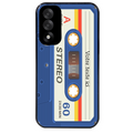 Coque noire taperso pour OnePlus Nord 5 personnalisable avec motif cassette bleu protection antichoc personnalisée