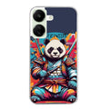 Coque taperso pour POCO C65 4G avec motif panda katana personnalisee protection antichoc personnalisée