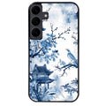 Coque noire taperso pour galaxy A06 A16 A26 A36 A56 avec motif japan art protection antichoc personnalisée