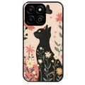 Coque noire taperso pour Honor X6 4G avec motif chat papillon 1 protection antichoc personnalisée