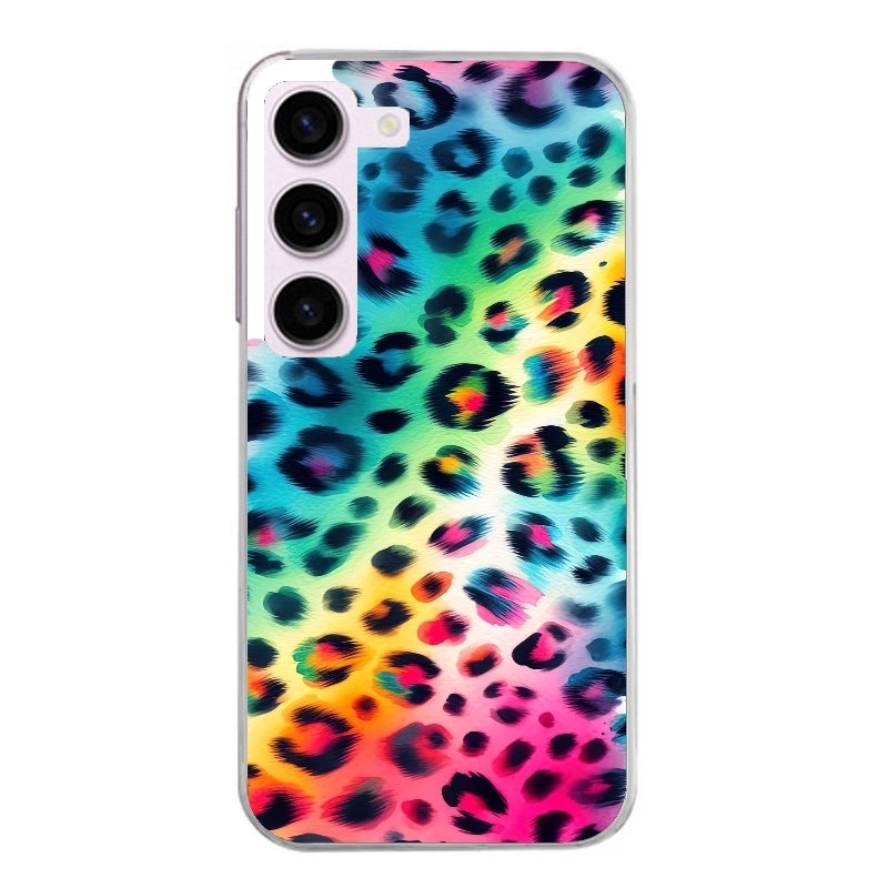 Coque taperso pour Galaxy A13 4G et 5G A23 A53 avec motif leopard arc protection antichoc personnalisée