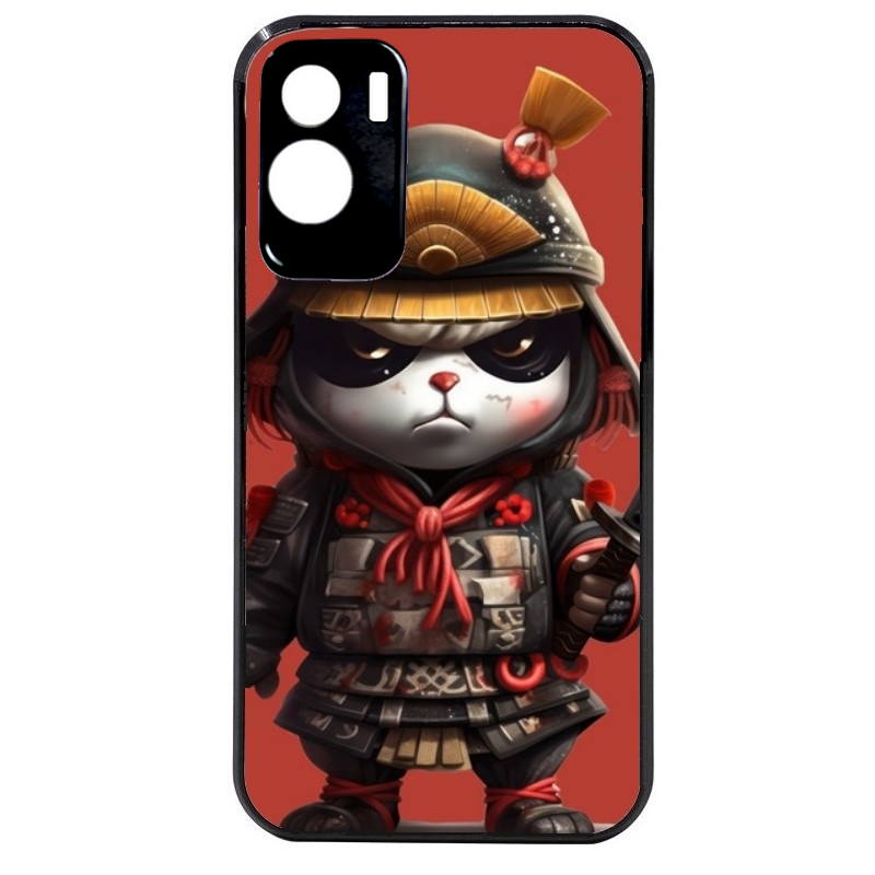 Coque noire taperso pour Honor 70 LITE 90 et LITE avec motif panda et samourai protection antichoc personnalisée