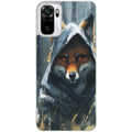 Coque taperso pour Redmi Note 10 4G 5G PRO 10S avec motif renard fox des bois protection antichoc personnalisée