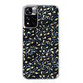 Coque taperso pour Redmi Note 11 4G PRO 5G 11S avec motif leopard bleu protection antichoc personnalisée