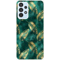 Coque taperso pour Galaxy A13 4G et 5G A23 A53 avec motif palmier vert protection antichoc personnalisée