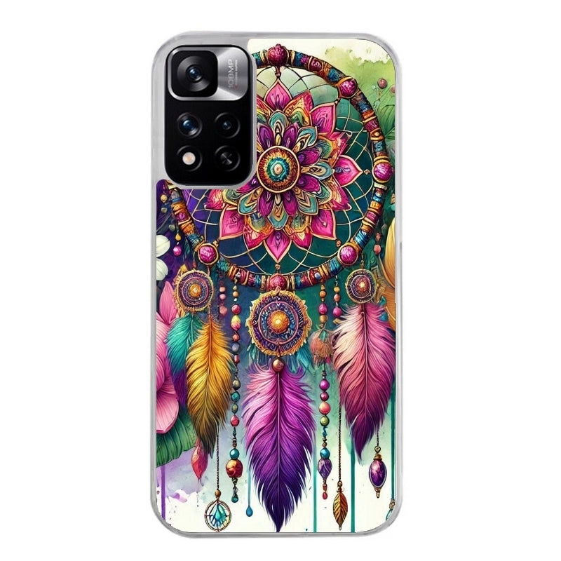 Coque taperso pour Redmi Note 12 4G 5G PRO 4G avec motif dreamcatcher et mandala protection antichoc personnalisée