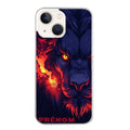 Coque taperso pour Iphone 11 et PRO PRO MAX avec motif lion anime protection antichoc personnalisée