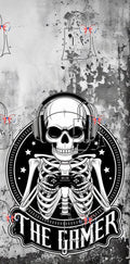 Tête de mort gamer beton