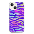 Coque taperso pour Iphone 15 et PRO PLUS PRO MAX avec motif zebre color protection antichoc personnalisée