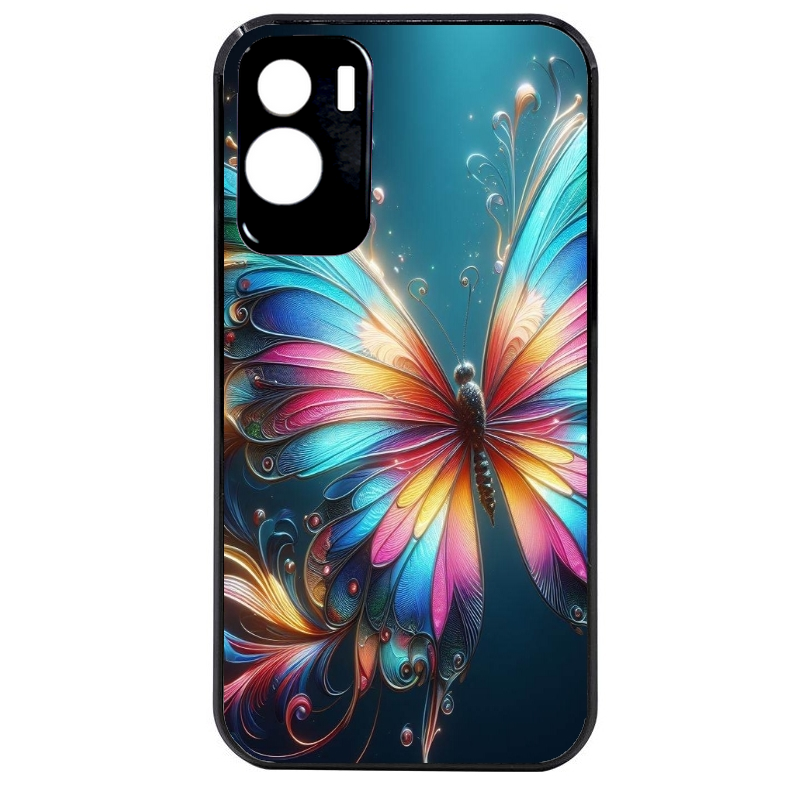 Coque noire taperso pour Honor 70 LITE 90 et LITE avec motif papillon arc protection antichoc personnalisée