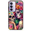 Coque noire taperso pour Redmi 15 4G et 5G avec motif tete de mort calavera skull protection antichoc personnalisée