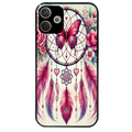 Coque noire taperso pour OPPO A5 PRO 4G et 5G avec motif dreamcatcher et papillon protection antichoc personnalisée