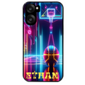 Coque noire taperso pour OnePlus Nord CE5 avec motif basket electro personnalisee protection antichoc personnalisée