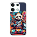 Coque taperso pour POCO X6 5G avec motif panda katana personnalisee protection antichoc personnalisée