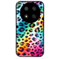 Coque noire taperso pour Magic 7 LITE et PRO avec motif leopard arc protection antichoc personnalisée