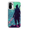 Coque taperso pour Redmi Note 10 4G 5G PRO 10S avec motif samourai new york protection antichoc personnalisée