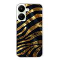 Coque taperso pour POCO C65 4G avec motif zebre gold protection antichoc personnalisée