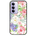 Coque noire taperso pour Redmi 15 4G et 5G avec motif fleur couleur pastel protection antichoc personnalisée