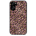 Coque noire taperso pour OnePlus Nord CE5 avec motif leopard rose protection antichoc personnalisée