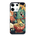 Coque taperso pour POCO X6 5G avec motif dragon ramen 1 protection antichoc personnalisée