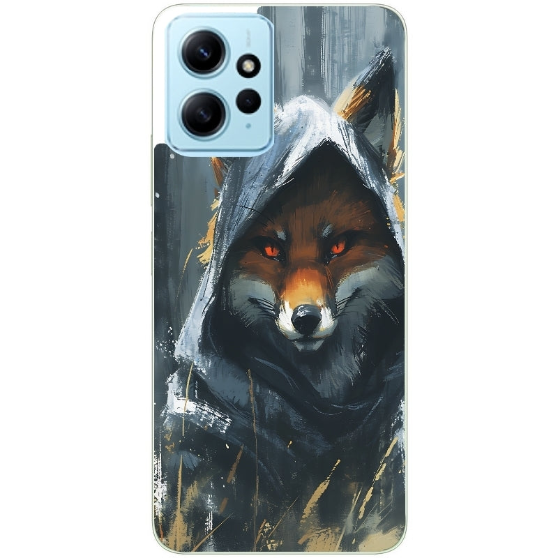 Coque taperso pour POCO X5 5G avec motif renard fox des bois protection antichoc personnalisée