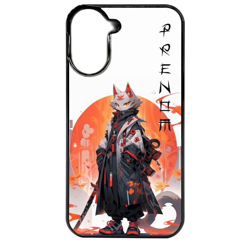 Coque noire taperso pour Redmi A5 4G avec motif anime chat japan personnalise protection antichoc personnalisée