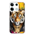 Coque taperso pour POCO X6 5G avec motif tigre style hip hop protection antichoc personnalisée