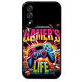 Coque noire taperso pour OnePlus Nord 5 avec motif gamer life protection antichoc personnalisée
