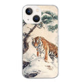 Coque taperso pour Iphone 15 et PRO PLUS PRO MAX avec motif tigre bonzai protection antichoc personnalisée