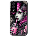 Coque noire taperso pour OnePlus Nord 5 avec motif anime et gothic boba protection antichoc personnalisée