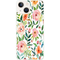 Coque taperso pour Iphone 12 et PRO MINI PRO MAX avec motif fleur des champs protection antichoc personnalisée