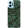 Coque taperso pour POCO X5 5G avec motif leopard vert protection antichoc personnalisée