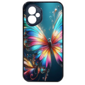 Coque noire taperso pour Honor 400 et Lite Pro Smart avec motif papillon arc protection antichoc personnalisée