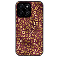 Coque noire taperso pour Honor 70 LITE 90 et LITE avec motif leopard grenat protection antichoc personnalisée