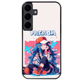 Coque noire taperso pour galaxy A06 A16 A26 A36 A56 avec motif anime casquette personnalise protection antichoc personnalisée