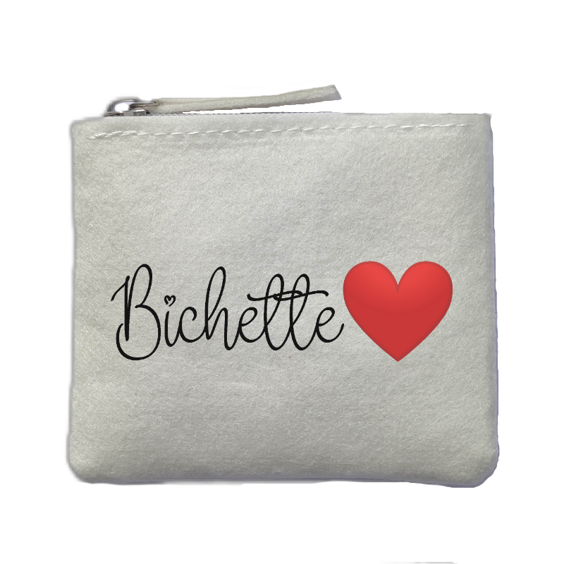 Chaussettes paillettes argent motif bichette