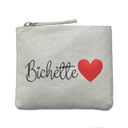 Chaussettes paillettes rose motif bichette
