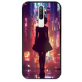 Coque noire taperso pour OPPO A5 A9 2020 avec motif new york anime protection antichoc personnalisée