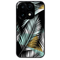 Coque noire taperso pour OnePlus 15 avec motif palmier noir protection antichoc personnalisée