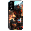 Coque noire taperso pour OnePlus Nord 5 avec motif karting f1 personnalisee protection antichoc personnalisée