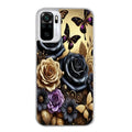 Coque taperso pour Redmi Note 10 4G 5G PRO 10S avec motif papillon gothic protection antichoc personnalisée
