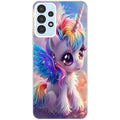 Coque taperso pour Galaxy A13 4G et 5G A23 A53 avec motif licorne style anime protection antichoc personnalisée
