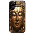 Coque noire taperso pour OnePlus Nord CE5 avec motif bouddha et mosaique protection antichoc personnalisée