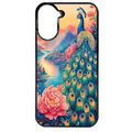 Coque noire taperso pour Redmi A5 4G avec motif paon japan protection antichoc personnalisée