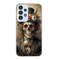 Coque taperso pour Galaxy A13 4G et 5G A23 A53 avec motif tete de mort chapeau protection antichoc personnalisée