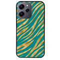 Coque noire taperso pour Redmi 12 4G et 5G avec motif zebre vert protection antichoc personnalisée