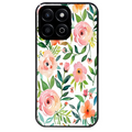 Coque noire taperso pour Honor 70 LITE 90 et LITE avec motif fleur des champs protection antichoc personnalisée