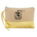 Pochette maman magique  en jute et doré en jute et doré