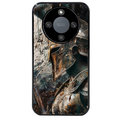 Coque noire taperso pour Honor X9A avec motif spartan guerrier protection antichoc personnalisée